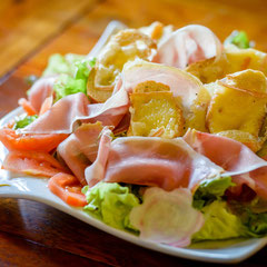 La salade  Lavandières - restaurant - crdt photo : Sylvain Cambon photographe