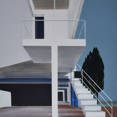 Coastal House II, 2023, 80Wx120Hx2,5Dcm