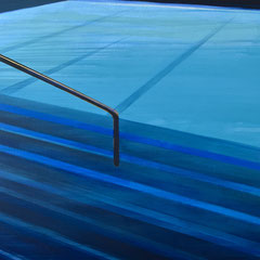 Pool Reflections, 2023, 150Wx70Hx3,5Dcm