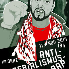 Antiimperialismus-Rap Kaveh, Plakat / poster / flyer