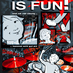 Musik ist Fun! Schlagzeugschule / drum school