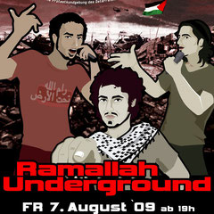 Ramallah Underground, Plakat / poster 