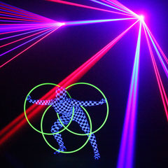 Lasershow in Hamburg - Fantômes de Flammes