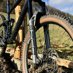 Das FAB.4, mit einem Federweg von 170 mm vorn. © Velototal