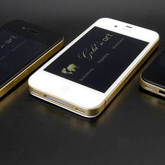 iPhone 4/4S 24 Karat vergoldet