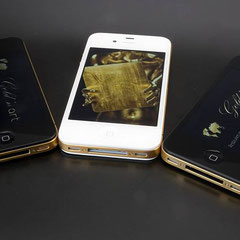 iPhone 4/4S 24 Karat vergoldet