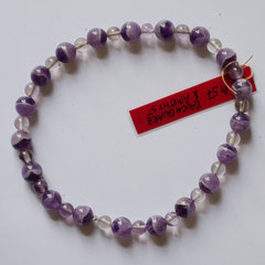 #M57 Rauchquarz & Amethyst, Länge 22 cm     28,-€