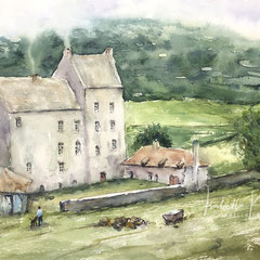 Lallybroch, Midhope Castle 12 in. x 18 in. - 30,5 x 45,5 cm - 760,00 Euro