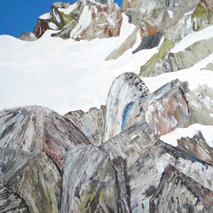 Alaska 5, 70 x 50 cm, Acrylfarben auf Keilrahmen, signiert und datiert 2013