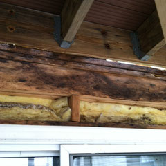 photo5-mold on wood above sliding glass door under deck