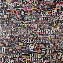 City 13 l 2017 l 120x120 cm l Papier auf Holz