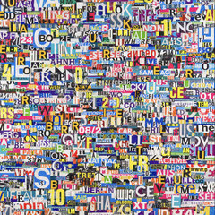 City 12 l 2015 l 120x120 cm l Papier auf Holz