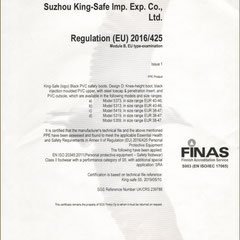 PVC Safety Boots CE ISO EN20345:2011 S5 SRA Five Models