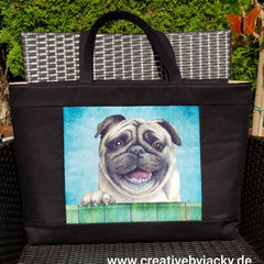 Tasche Mops Toni