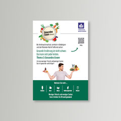 Flyer "Gesundes Essen" für VSZ und PRT