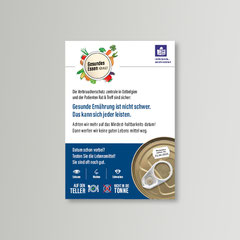 Flyer "Gesundes Essen" für VSZ und PRT