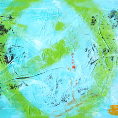  Mondfinsternis - Acryl auf Leinwand, 80x40 cm, 2007