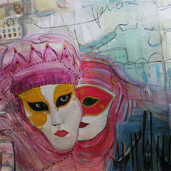 Veneziano - Acryl auf Leinwand, 70 x 70 cm, 2012