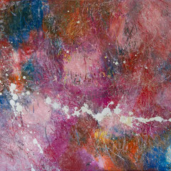 Auf der Suche - Acryl auf Leinwand, 68x60 cm