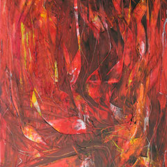 Feuer - Acryl auf Leinwand, 80 x 100 cm, 2008