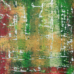 Finnischer Birkenwald - Teil 1, Acryl auf Leinwand, 40x50, 3-teilig, 2005