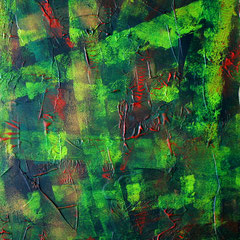 Leben hinterlässt Spuren - Acryl auf Leinwand, 50x60, 2006