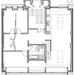 Wohn- und Geschäftshaus - Grundriss 3. Obergeschoss