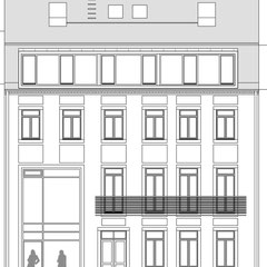 Wohn- und Geschäftshaus - Strassenansicht (Nord)
