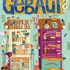 Rowohlt Verlag, "Was wird denn da gebaut" Wimmelbuch ab 2 Jahren
