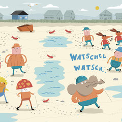 GeoMini Magazin, Rätselbild "Wattenmeer"