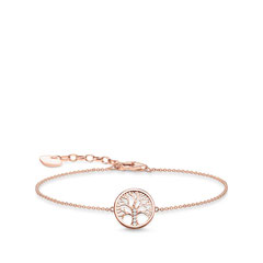 A1828-416-14 | Armband Tree of Love rosé – Formensprache der Natur – Aufwendige Cut-outs – Symbol für Ausgeglichenheit