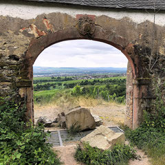 Und hier ist auch gleich das höchstgelegene Tor.
