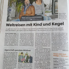 Artikel Salzburger Stadtnachrichten, Dezember 2018