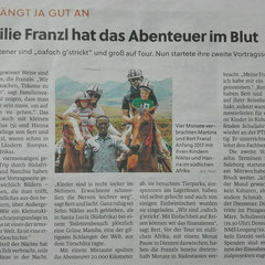 Artikel Pinzgauer Nachrichten, März 2018