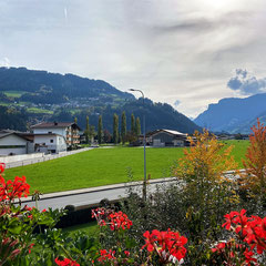 Ausblick Balkon