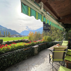 Terrasse - Ausblick nach Süden