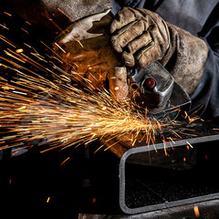 Photographie industrielle - soudeur