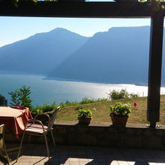 Gardasee von Pregano (Gargnano) aus