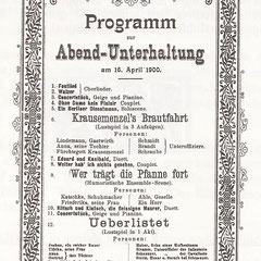 1900 /Zur Verfügung gestellt von Annemarie Schneider