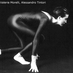 Fotografia fine art in bianco e nero di danza di Valérie Morelli e Alessandro Tintori