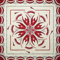 Vintage Rose queen size quiltworx pattern