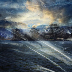 WRAPPED RIVER SCENE