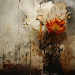 <span style="font-family: Ubuntu Condensed; letter-spacing:0.3em;">FLOWERS & RUST IX</span><br>