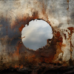 A HOLE TO SEE THE SKY THROUGH