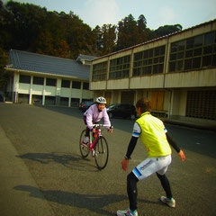 あれこれ技術指導もしていただきましたよ～♪　これでもう転ばないぞ　笑