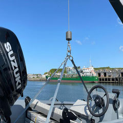 Tender lifting sling