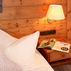 Hotelzimmer in der Spielmannsau im Trettachtal bei Oberstdorf