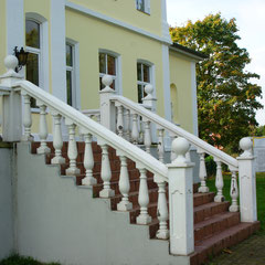 Freitreppe Schlosseingang