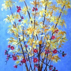 2010 - Primavera - olio su tela - 100x40 cm - collezione privata