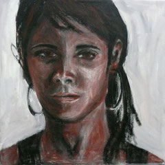 portrait 40x40 cm, verkauft